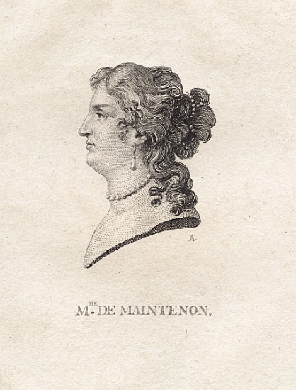 Francoise d''Aubigne, Madame de Maintenon von French School