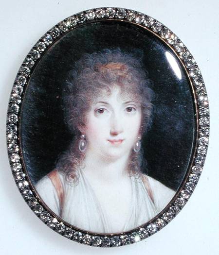 Henriette Lucy Dillon (1770-1853) Marquise de la Tour du Pin Gouvernet von French School