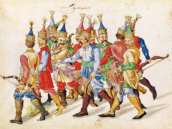 Janissaries von French School