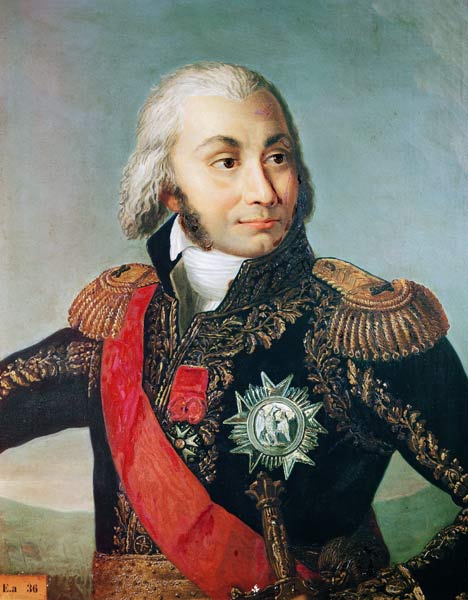 Portrait of Marshal Jean-Baptiste Jourdan (1762-1833) von French School