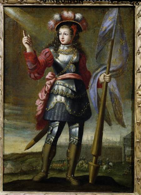 Joan of Arc (1412-31) Before Orleans von French School