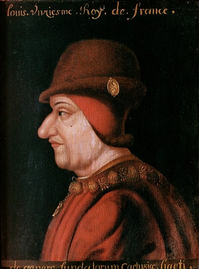 Louis XI (1423-83) von French School