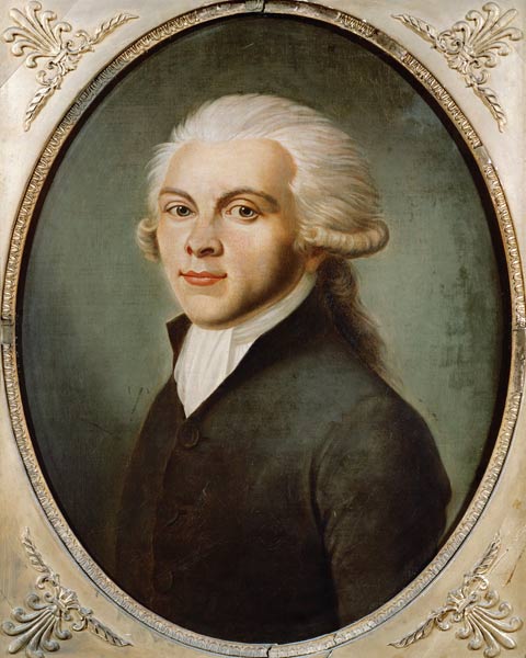 Maximilien de Robespierre (1758-94) von French School