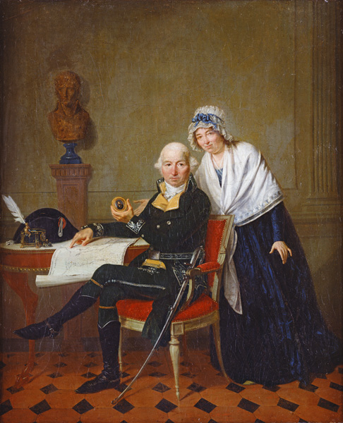 The Parents of Jean Andoche Junot (1771-1813) Duke of Abrantes von French School