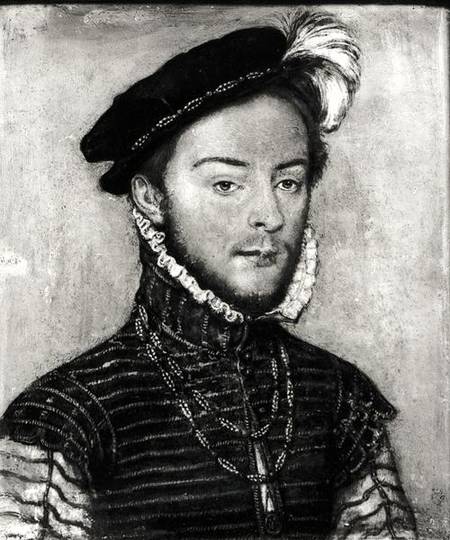 Portrait of Jacques de Savoie (1531-85) Duke of Nemours von French School