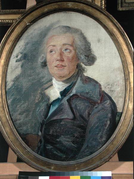 Portrait presumed to be Marie-Joseph Chenier (1764-1811) von French School