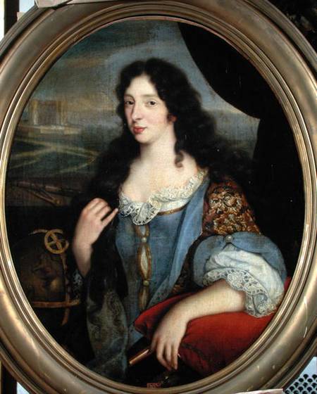 Portrait of an Unknown Learned Woman in Front of the Paris Observatory von French School