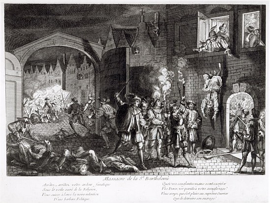 The St. Bartholomew''s Day Massacre von French School