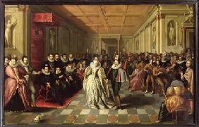 Ball at the Court of Henri III on the Occasion of the Marriage of Anne, Duke of Joyeuse, to Margueri c.1581
