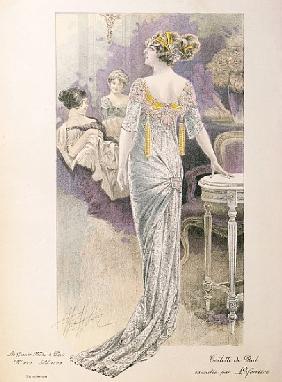 Ball gown, from ''Les Grandes Modes de Paris''