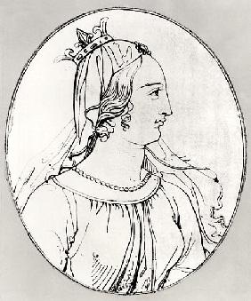 Eleanor of Aquitaine (c.1122-1204)  (detail of 158139)