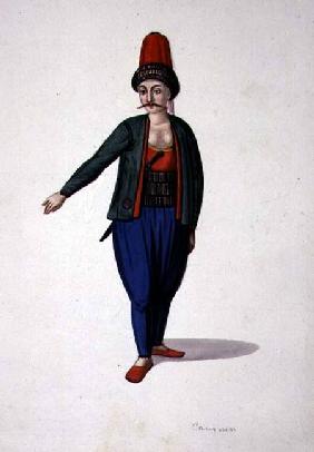 Man with a dagger, Ottoman period third quar