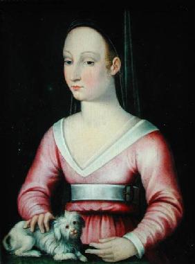 Portrait of Agnes Sorel