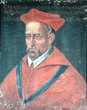 Portrait of Cardinal Charles de Bourbon (1523-90)