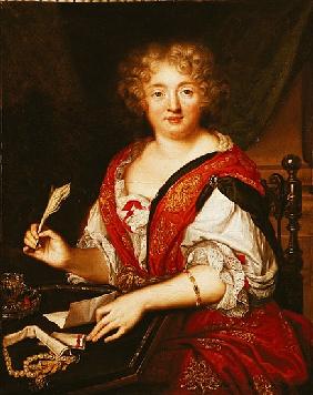 Portrait of Madame de Sevigne Writing