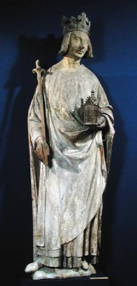 Statue of Charles V (1338-80) King of France 1365-80
