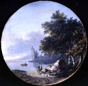 View of a Lake 1860