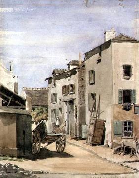 View of the Town of Clamart, France 1855  on