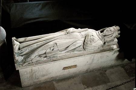 Tomb of Hermentrude (825-69) von French School
