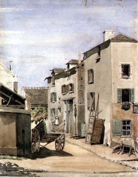 View of the Town of Clamart, France von French School