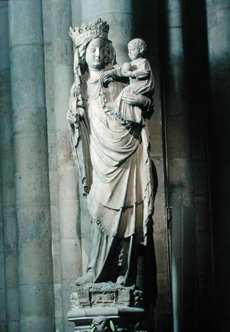 Virgin and Child, known as Notre-Dame de Paris von French School
