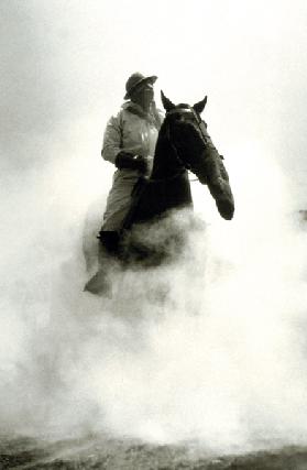 Soldier and Horse wearing a gas mask during the Battle of Verdun 1916