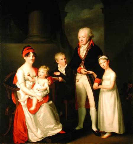Marc Andre Souchay (1759-1814) and His Family von Friedrich Carl Gröger