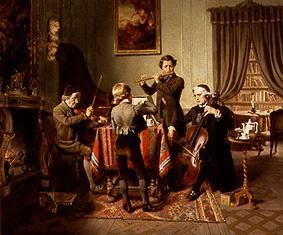 Das Quartett. von Friedrich Peter Hiddemann