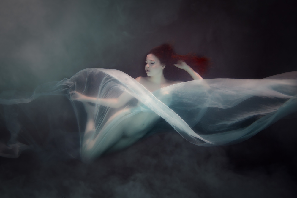 Träumende Meerjungfrau von Gabriela Slegrova
