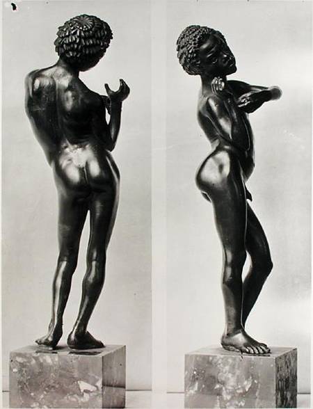 Back and side view of a young ethiopian slave, from Chalon-sur-Saone von Gallo-Roman