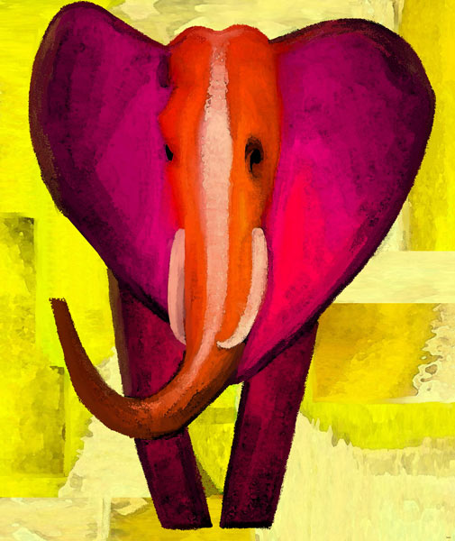 Fun Elephant 3 von David Ganssi