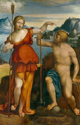 Poseidon und Athene 1512