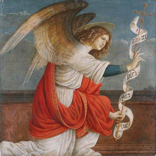 Erzengel Gabriel (Tafel vom Altarbild: Die Verkündigung)