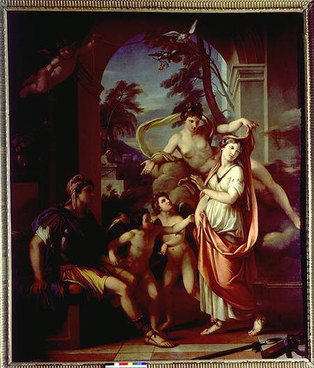 Venus Presenting Helen to Paris von Gavin Hamilton