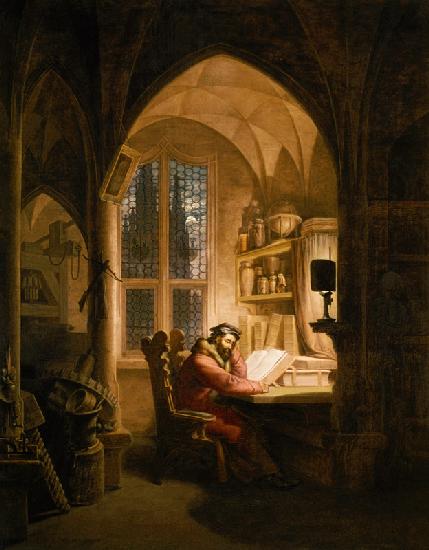 Faust im Studierzimmer 1829