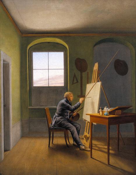 Caspar David Friedrich im Atelier 1811