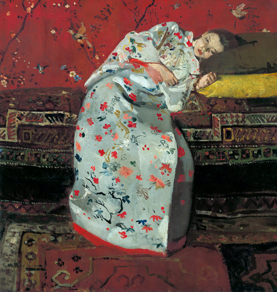 Girl in a White Kimono von Georg Hendrik Breitner