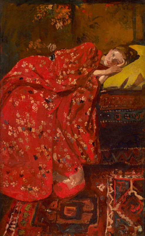 The Red Kimono von Georg Hendrik Breitner