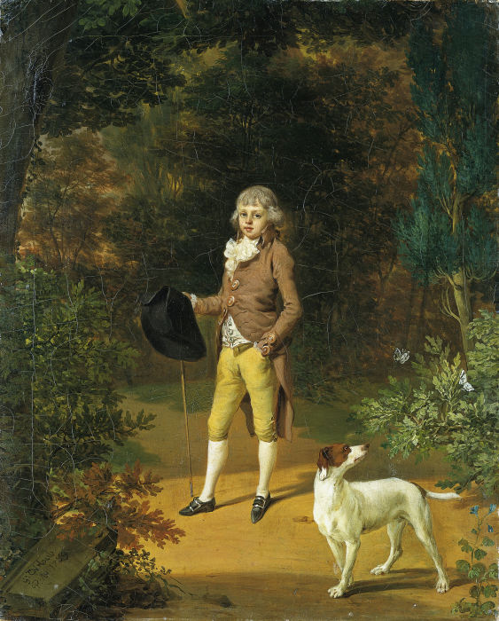 Bildnis des Friedrich Adolph Carl von Holzhausen (1776-1811) von Georg Karl Urlaub