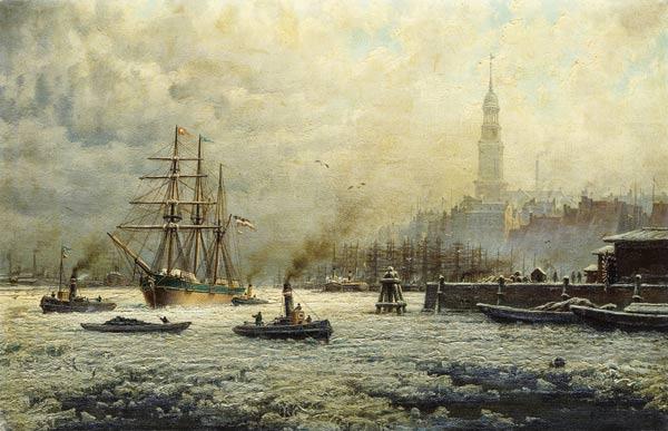Der Hamburger Hafen 1893