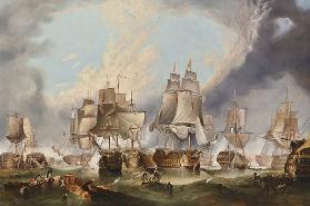 Die Schlacht bei Trafalgar Oktober 18