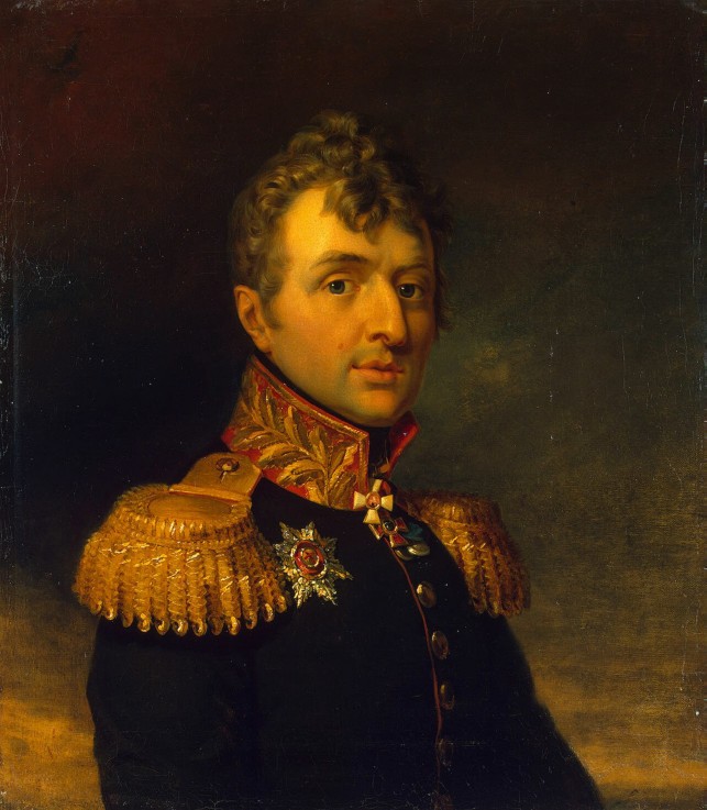 Porträt von Iwan (Gotthard Johann) Graf von Manteuffel (1772-1813) von George Dawe
