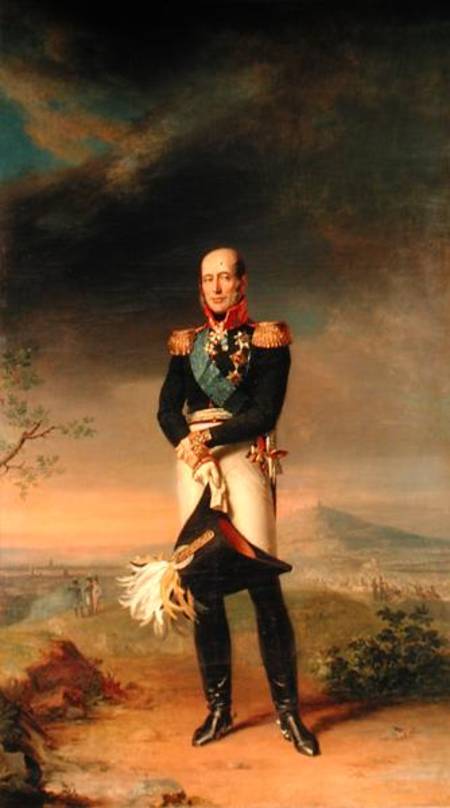 Portrait of Prince Mikhail Barclay de Tolly (1761-1818) von George Dawe