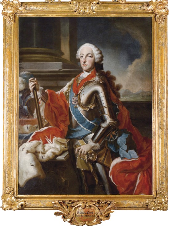 Porträt von Kurfürst Maximilian III. Joseph von Bayern (1727-1777) von George Desmarées