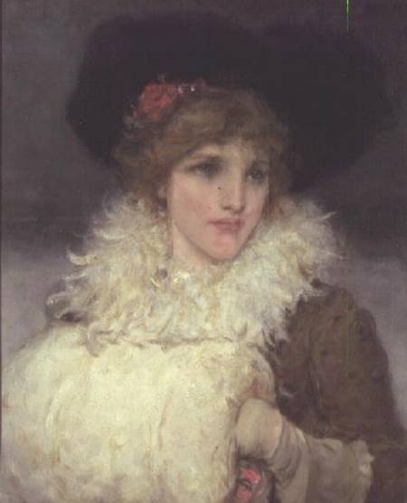 Portrait of a Woman von George Henry Boughton