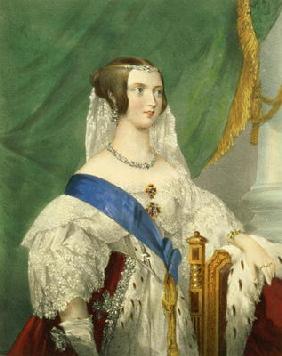 Her Most Gracious Majesty, Queen Victoria (1819-1901) engraved by James Henry Lynch (fl.1815-68) (li 18th