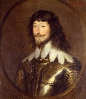 George Gordon (c.1590-1649), 2nd Marquess of Huntly, 1626 (oil on canvas) (for pair see 266100) 14th