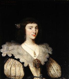 Lady Anne Campbell (1594-1638), 2nd Marchioness of Huntly, 1626 (oil on canvas) (for pair see 266107 14th