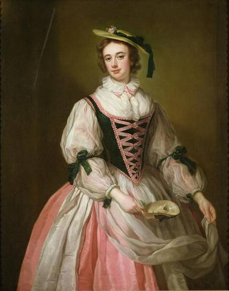 Portrait of Frances Macartney von George Knapton