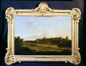 Windsor Castle (oil on canvas) 1780